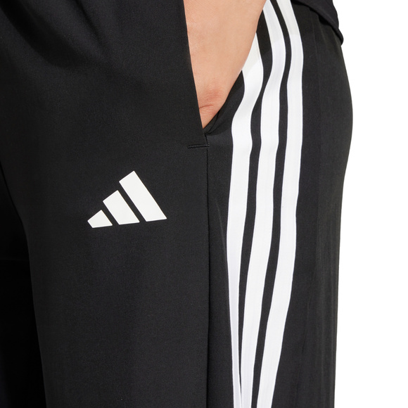 Spodnie damskie adidas Train Essentials 3-Stripes Woven czarne JI8313