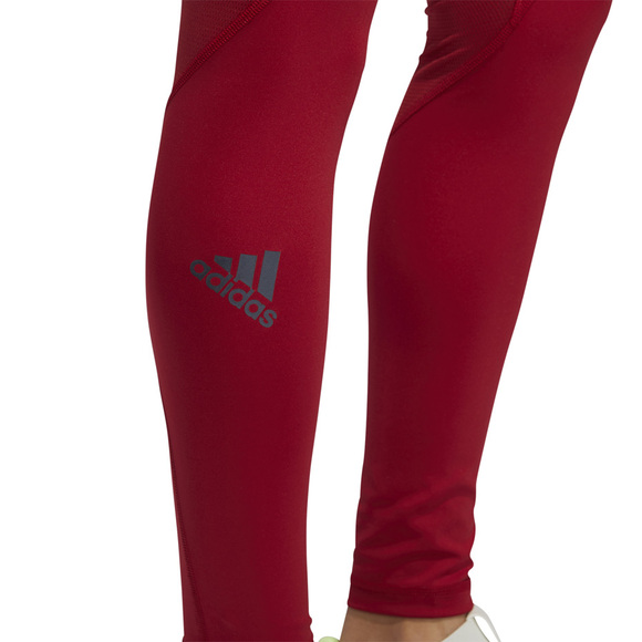 Legginsy damskie adidas Alpha Skin Sport Tight LT czerwone DX7566