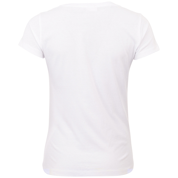 Koszulka damska Kappa Halina biała  308000 11-0601