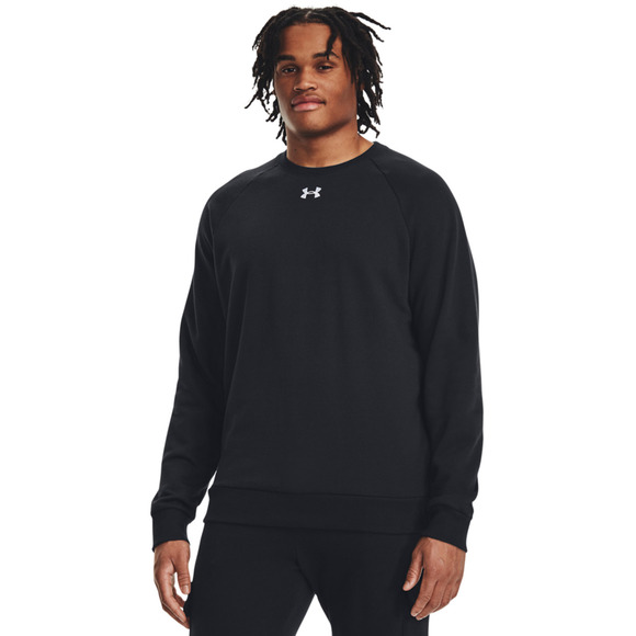 Bluza męska Under Armour Rival Fleece Crew czarna 1379755 001