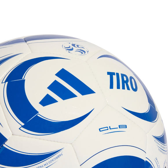 Piłka nożna adidas Tiro Club biało-niebieska KF8846