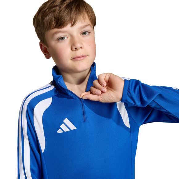 Bluza dla dzieci adidas Tiro 26 League Training Top niebiesko-biała JY7162