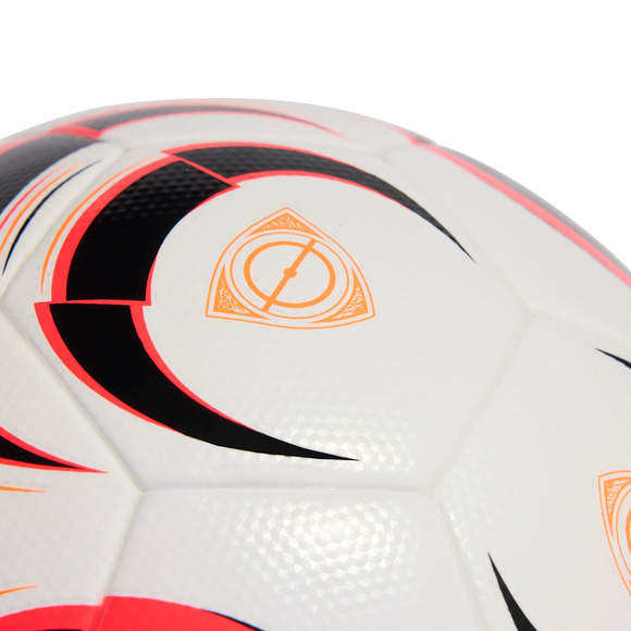 Piłka nożna adidas Tiro League biało-czarno-pomarańczowa KA5263