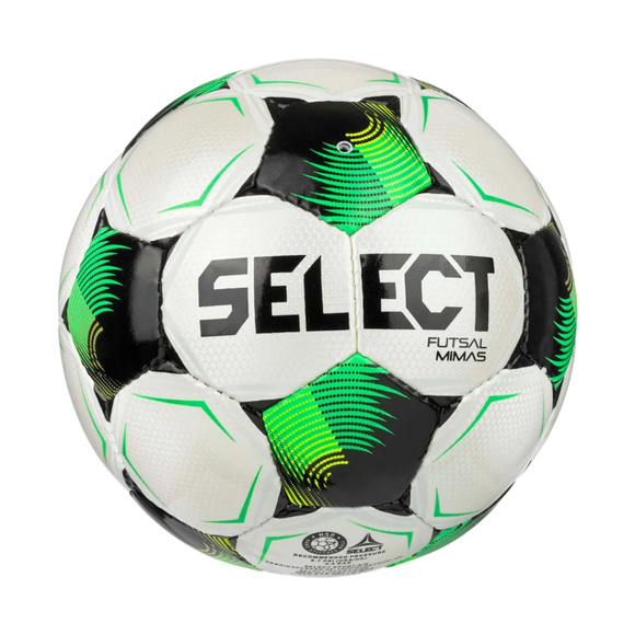 Piłka nożna Select Futsal Mimas v26 biało-zielona 200954 310022