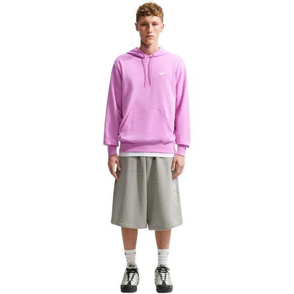 Bluza męska Nike Club FT PO Hoodie różowa FN3866 503