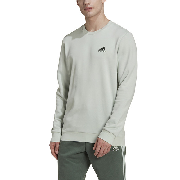 Bluza męska adidas Essentials Fleece zielona HL2281