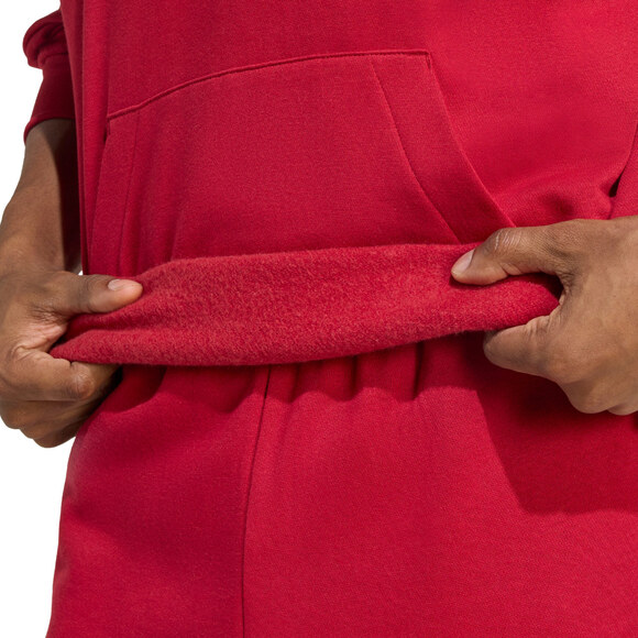 Bluza męska adidas Essentials Feelcozy Hoodie czerwona KC0907