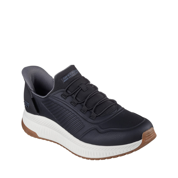 Buty męskie Skechers Bobs Squad 4 Direct Step czarne 118424 BLK