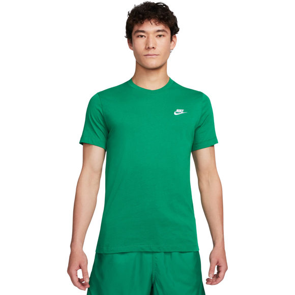 Koszulka męska Nike Club Tee zielona AR4997 365