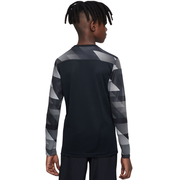 Bluza bramkarska dla dzieci Nike Dry Park IV JSY LS GK JUNIOR czarna CJ6072 010