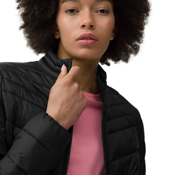 Kurtka damska puchowa 4F F094 głęboka czerń 4FSS23TDJAF094 20S