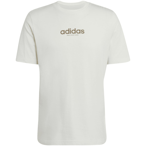 Koszulka męska adidas Burger Flavor Graphic kremowa KT9723