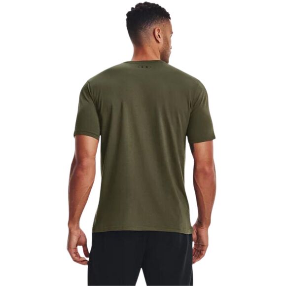 Koszulka męska Under Armour Sportstyle Left Chest SS khaki 1326799 390