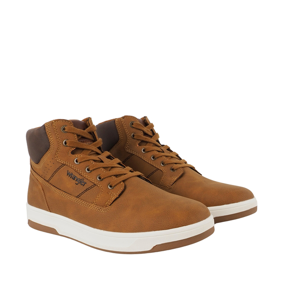 Buty męskie Wrangler Denver Mid brązowe 20253018 37B