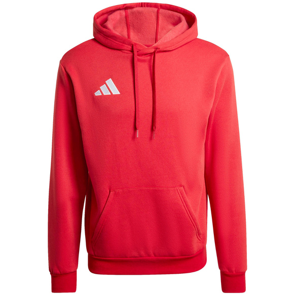 Bluza męska adidas Entrada 26 Hoody czerwona JZ6576