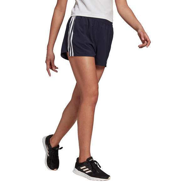 Spodenki damskie adidas Woven 3-Stripes Sport Shorts granatowe GT0188
