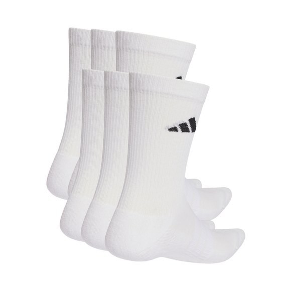 Skarpety adidas Cushioned Crew Essentials 6p białe KE5498