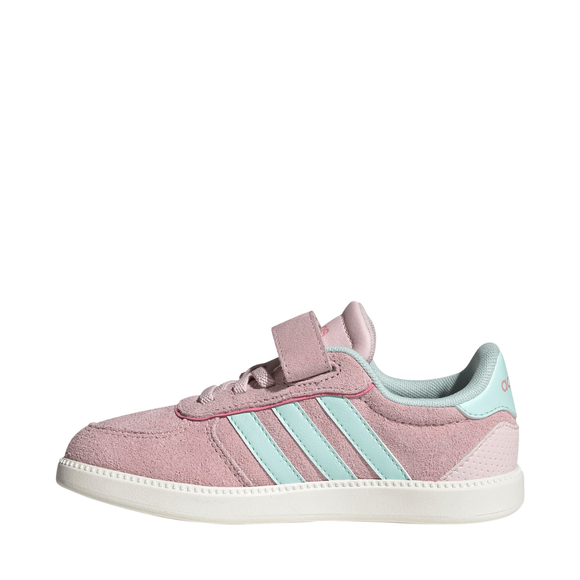 Buty dla dzieci adidas Breaknet Sleek różowo-miętowe JS0136