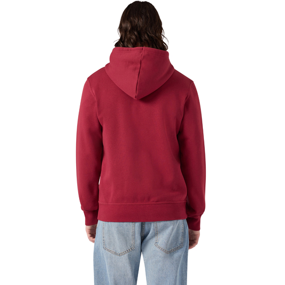 Bluza męska Champion Hooded Full Zip Sweatshirt czerwona 221794 RS508