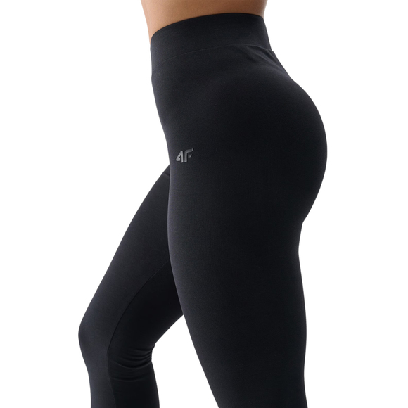 Legginsy damskie 4F CAS F195 głęboka czerń 4FWMM00TTIGF195 20S