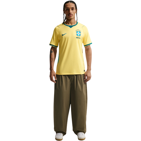Koszulka męska Nike Brazil 2026 Stadium Home żółta IF7054 724