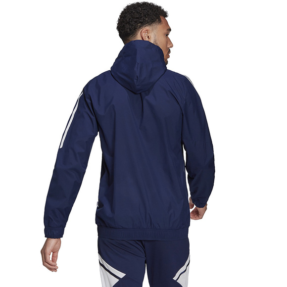 Kurtka męska adidas Condivo 22 All-Weather Jacket granatowa HA6266