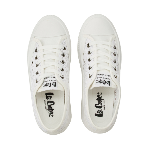 Buty damskie Lee Cooper białe LCW-26-44-4485LA