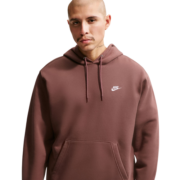 Bluza męska Nike Club BB brązowa FN3859 502
