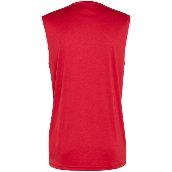 Koszulka męska adidas Entrada 26 Sleeveless Jersey czerwona KB3932