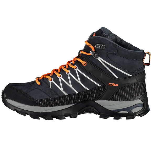 Buty trekkingowe męskie CMP Rigel Mid WP czarno-pomarańczowe 3Q1294756UE