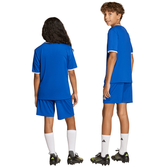 Spodenki dla dzieci adidas Entrada 26 niebieskie JZ6524