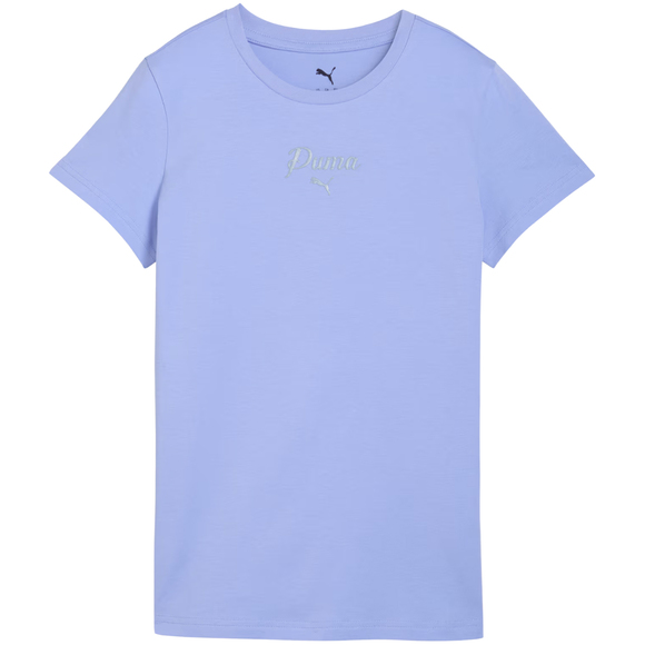 Koszulka damska Puma ESS Script Tee fioletowa 691760 60