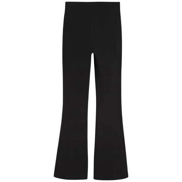 Legginsy damskie Puma Ess High-Waist Flared czarne 688156 01