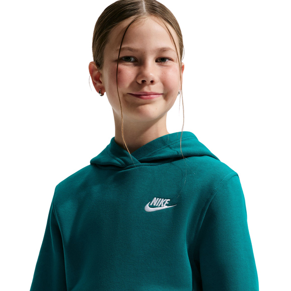 Bluza dla dzieci Nike Sportswear Club Fleece zielona FD3000 372