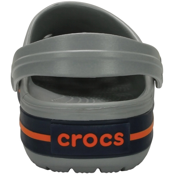 Chodaki męskie Crocs Crocband Clog szaro-pomarańczowe 11016 01U