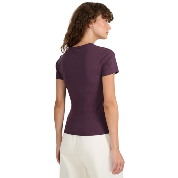 Koszulka damska 4F F2337 ciemny fiolet 4FWAW25TTSHF2337 50S