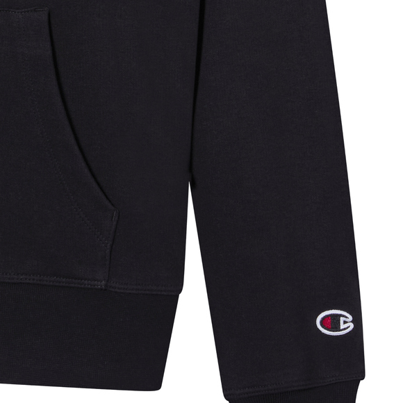 Bluza damska Champion Full Zip Hoodie Sweatshirt czarna 118406 KK001