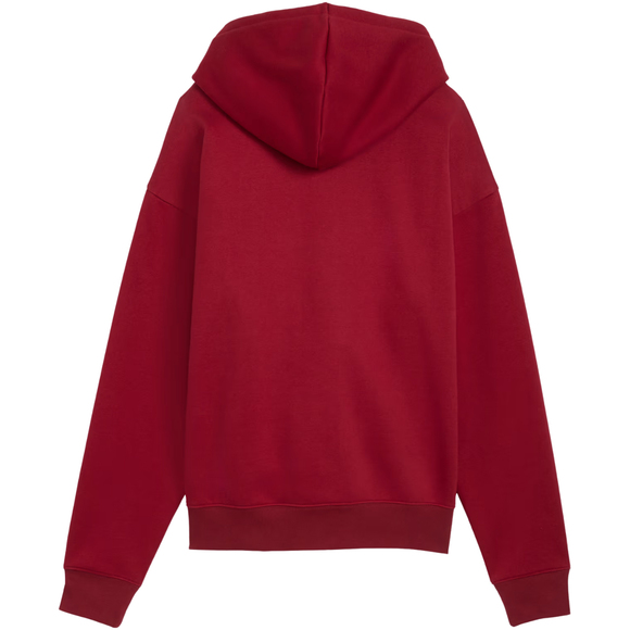 Bluza damska Puma ESS Script Comfort Hoodie czerwona 694136 23