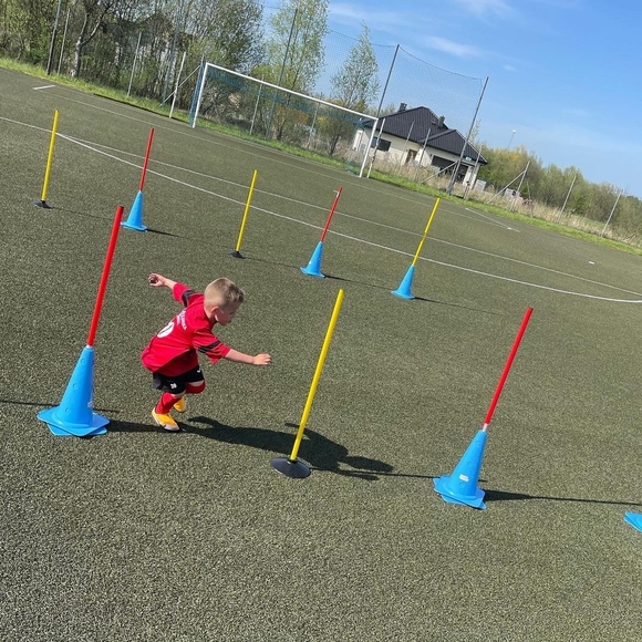 10x Laska treningowa 1 m Żółty