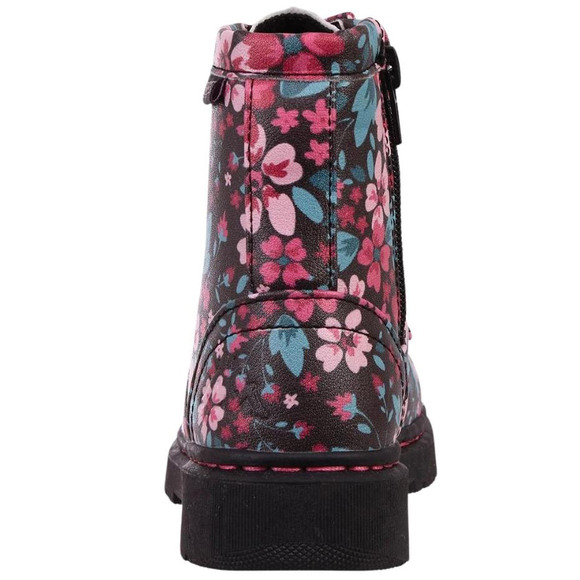 Buty dla dzieci Kappa Deenish czarno-różowe 260840FLK 1122