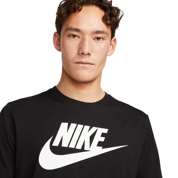 Koszulka męska Nike Tee Icon Futura czarna AR5004 010