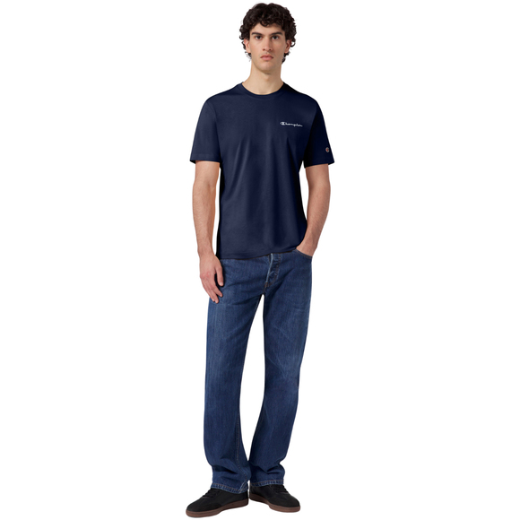 Koszulka męska Champion SS Tee granatowa 221798 BS501
