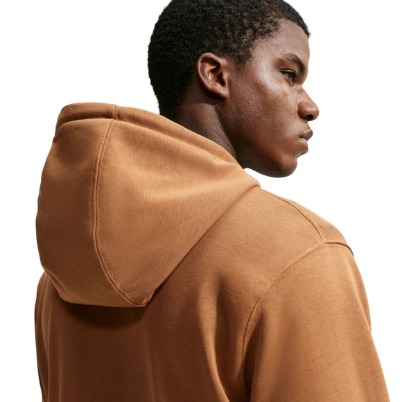 Bluza męska Nike Club FT PO Hoodie jasny brąz FN3866 270