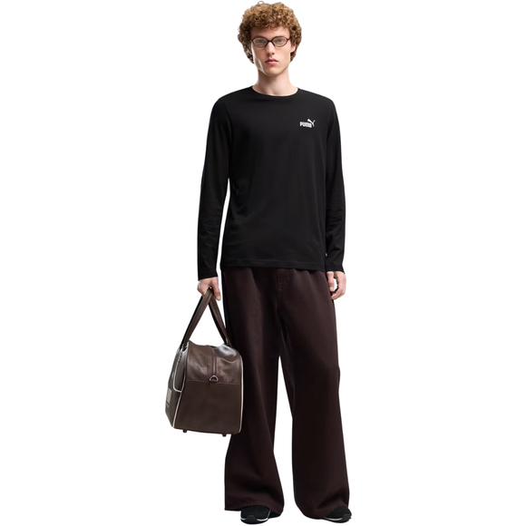 Koszulka męska Puma ESS No. 1 Logo Longsleeve Tee czarna 682546 01