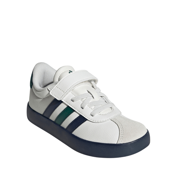 Buty dla dzieci adidas VL Court 3.0 Skateboarding białe IH3957