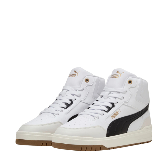 Buty męskie Puma Shuffle Downtown Mid białe 402598 05