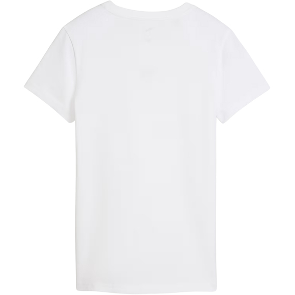 Koszulka damska Puma Ess Centered Cat Logo Tee biała 692916 02