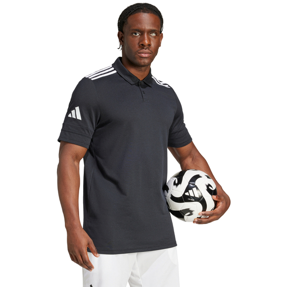 Koszulka męska adidas Squadra 25 Polo czarna JY3417