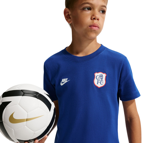 Koszulka dla dzieci Nike Chelsea FC Premier niebieska IQ5003 495