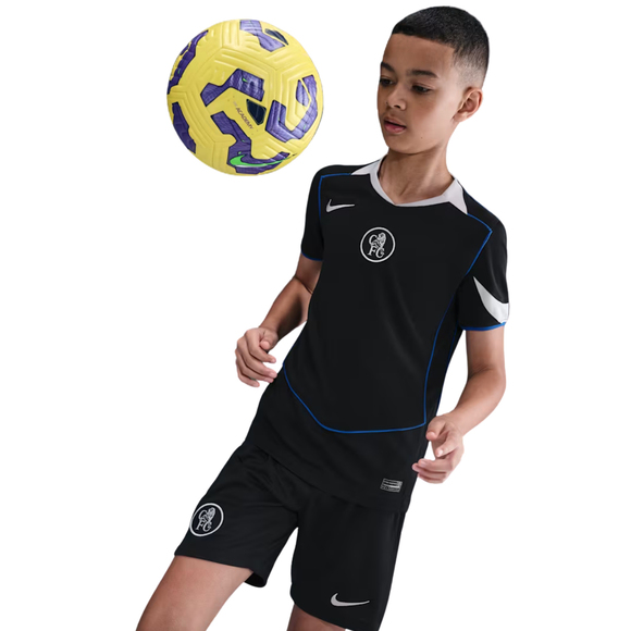 Koszulka dla dzieci Nike Chelsea FC 2025/26 Stadium Third czarna HM4123 011